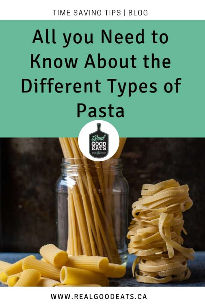 All you need to know about the different types of pasta