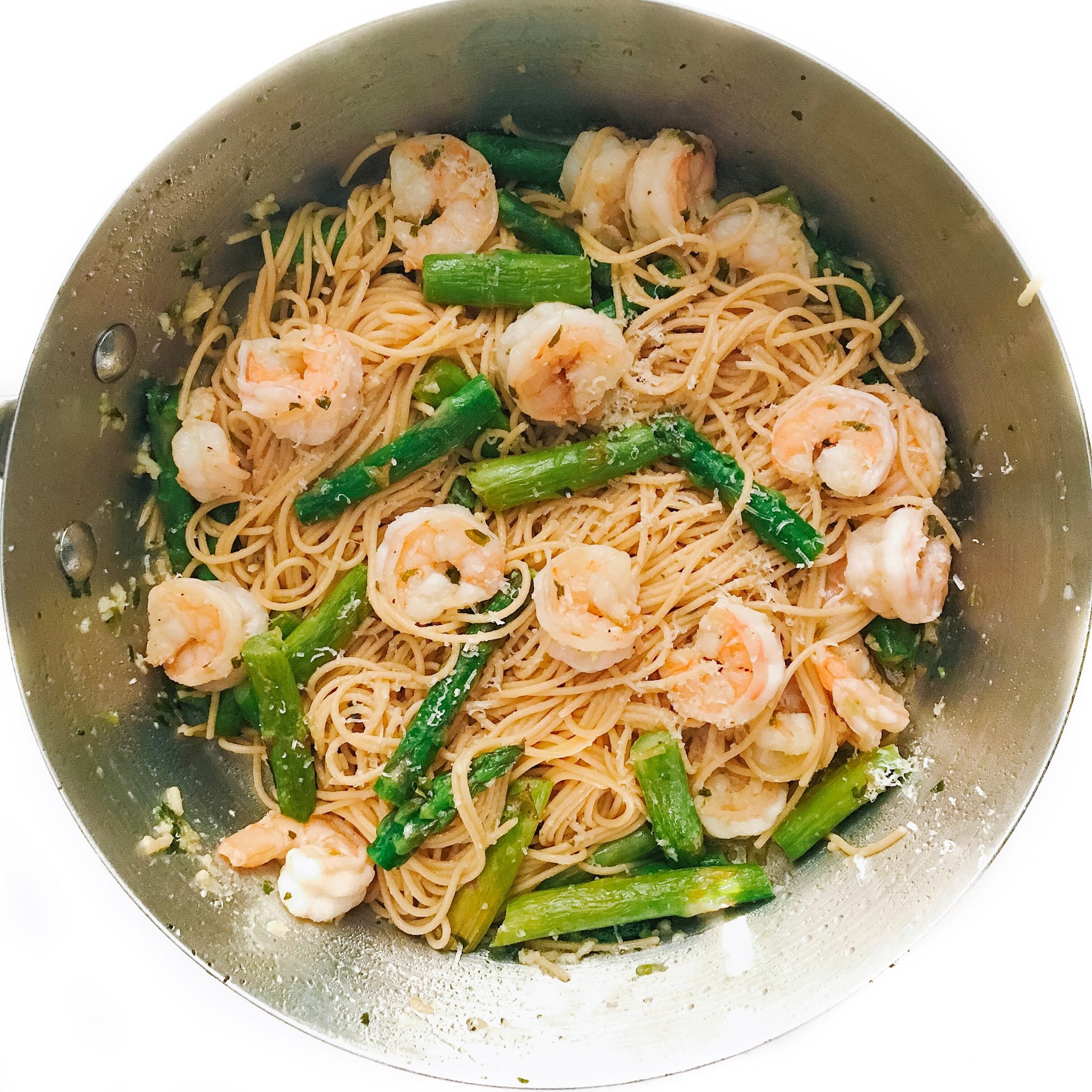 Recipe Review - Shrimp Scampi Pasta with Asparagus