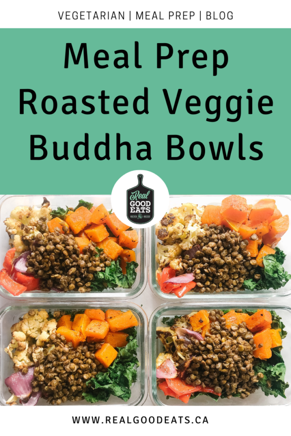 Meal Prep Roasted Veggie Buddha Bowls