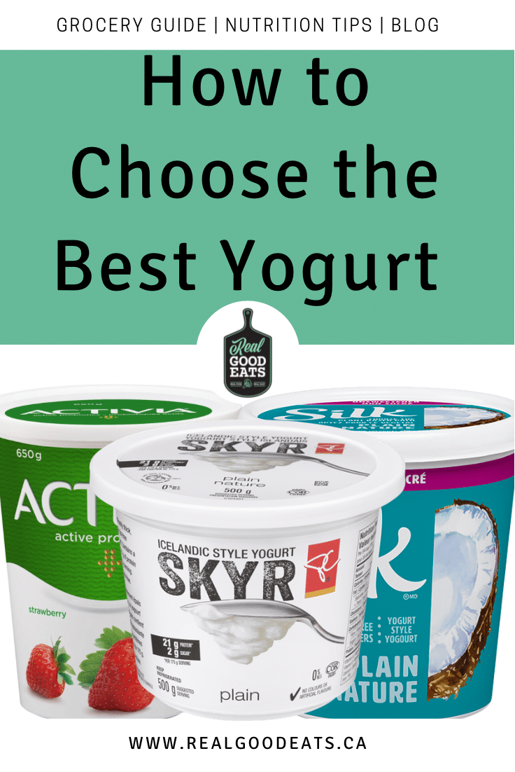 How to choose the best yogurt: a dietitian's guide to the yogurt aisle