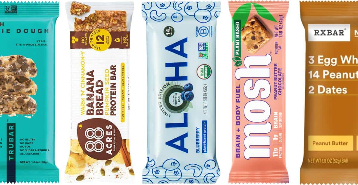 Best protein bars - dietitian picks